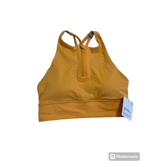 *NWT, Lululemon, Women, Energy High Neck Bra with Zip, Sz 6, B-D Cups - Picture 8 of 10